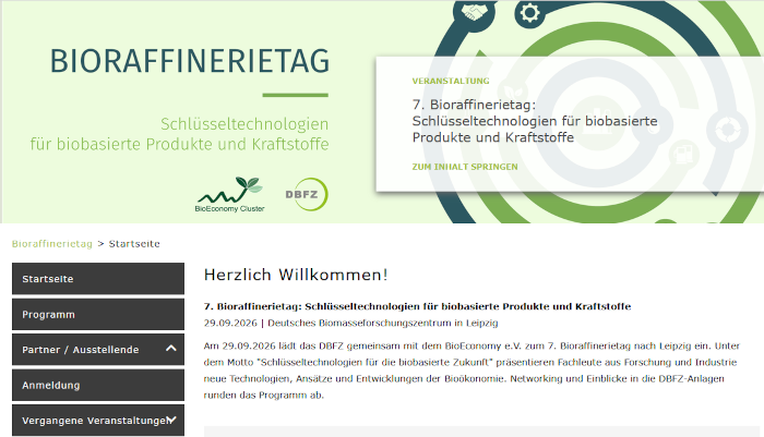 Bioraffinerietag 2026