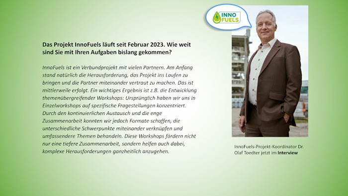 Olaf Toedter im Interview Anfang 2025